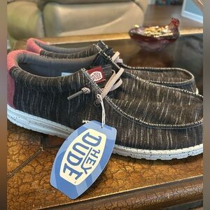 Wally Jersey Black Mens HEYDUDES